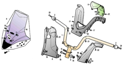 Guidon 125 S3 TOURING EURO4 