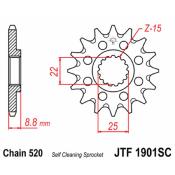Pignon JT SPROCKETS acier anti-boue 1901 - 520 KTM