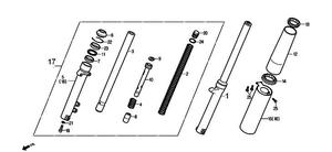 Bras de fourche D DAELIM DAYSTAR