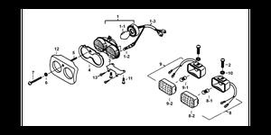 Clignotant AV Droit TGB CITY 2