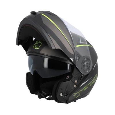 CASQUE INTEGRAL MODULABLE TRENDY MT-706 DV GRIS ANTHRACITE / J.FLUO MAT 