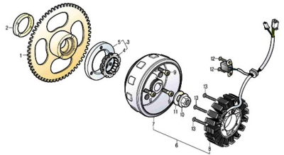 Rotor 125 S3 TOURING EURO4 