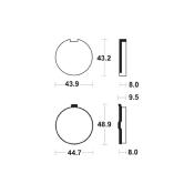 Plaquettes SBS538HF SUZUKI -HYOSUNG - MA24