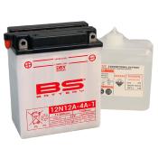 Batterie BS  conventionnelle sans pack acide - 12N12A-4A-1