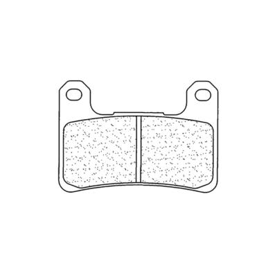 Plaquettes de frein CL BRAKES 1133A3+ métal fritté MF306