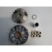 VARIATEUR COMPLET ADAPT. TNT MOTOR STRIKE / GRIDO / OTTO / ROMA 2T / KEEWAY / CPI / PGO (GY6 2T 1E40QMB)