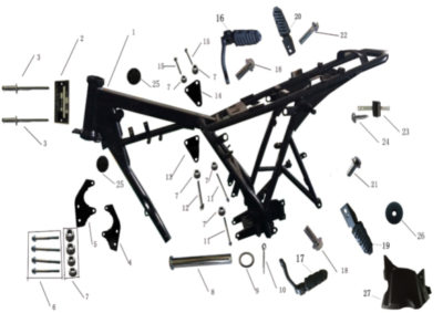 Cadre 125 SIRIO EURO4