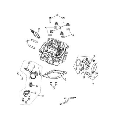 Pipe d'admission  ADLY 320 SUNCAR