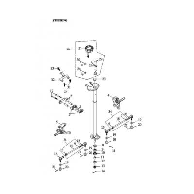 Compteur ADLY 50 RS Liquide
