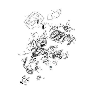 Marche pied ou selle ADLY 320U