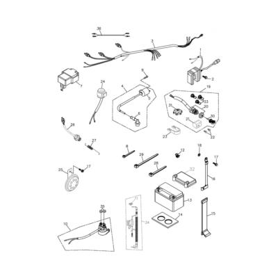 Pièces électrique quad ADLY 320S 2008-2010