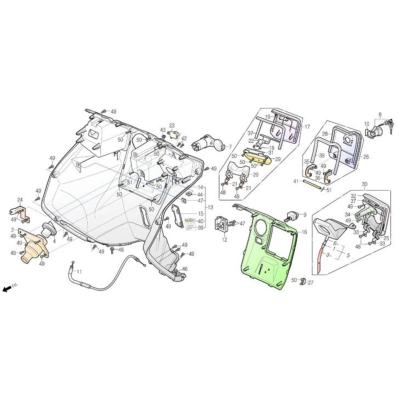 Tablier intérieur DAELIM S3