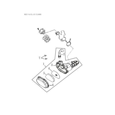 Boitier ou filtre à air ADLY 50 RS AIR