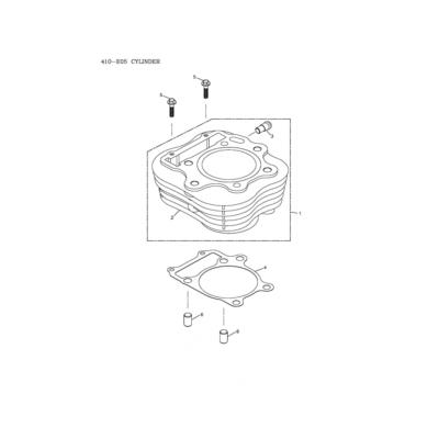 Joint embase ADLY 400 XS