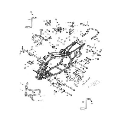 Cadre ADLY 320S 2008-2010