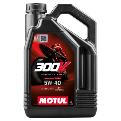 HUILE MOTUL 300V FL ROAD RACING 5W40 4L