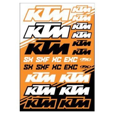 Planche de stickers KTM SX FACTORY EFFEX