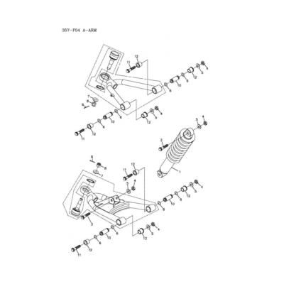 Amortisseur Avant ADLY 320S 2011