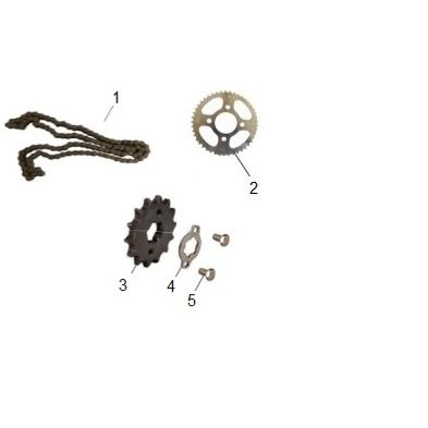  COURONNE AR Adaptable  ORCAL 125 ASTOR SPRINT