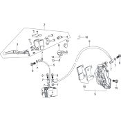 PLAQUETTES AV HYOSUNG GV125X BOBBER