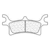 Plaquettes de frein CL BRAKES Quad métal fritté - 1165ATV1 MO287 POLARIS