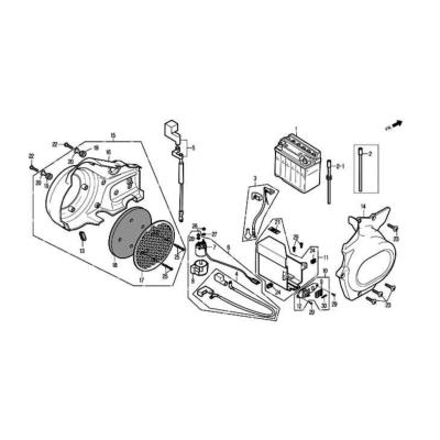 Cache latéral droit DAYSTAR Carbu
