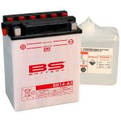 Batterie BS BATTERIE SANS pack acide - BB14-A2 - YB14-A2