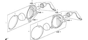 Clignotants avant DAELIM BONITA