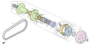 Mâchoires  Embrayage DAELIM S4