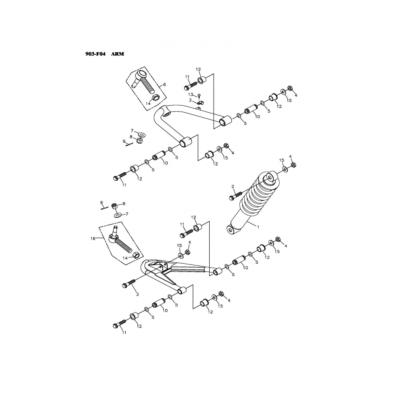 Douille  Quad ADLY 400 XS
