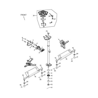 Rotule direction intérieur  ADLY 500S 