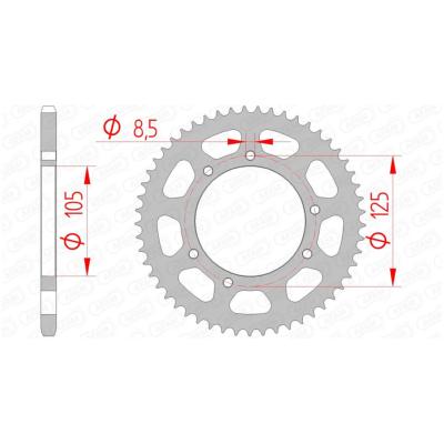 Couronne AFAM Moto 50 cm3 47103