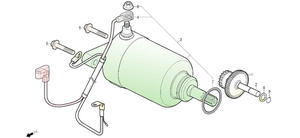 Démarreur DAELIM TOURING S3