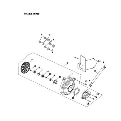 Pompe à eau ADLY 50RS LC