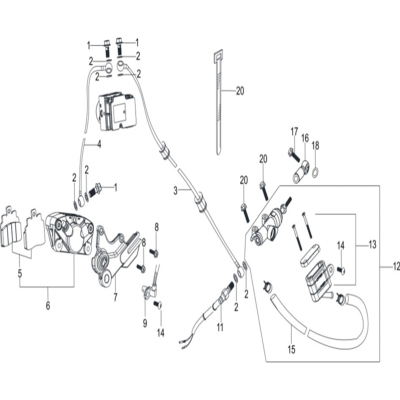 PLAQUETTES DE FREIN AR HYOSUNG GV125X BOBBER 2025