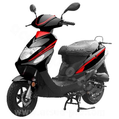 Scooter ROMA 4T EURO 5 10 pouces 