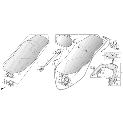 Selle 125 S3 TOURING