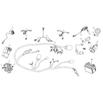 Pieces électriques Mash Storia 50