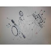 Feu AR à LED ORCAL ASTOR 3 125 EURO 5 -ESPERIA