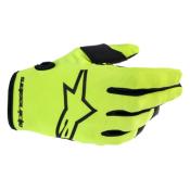 Gants Enfants Alpinestars Radar Jaune Fluo Noir
