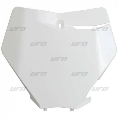Plaque numéro frontale UFO blanc KTM SX/SX-F