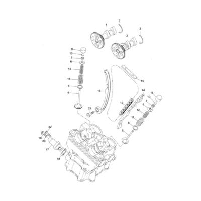 Chaine de Distribution ADLY 500S 2009-2010