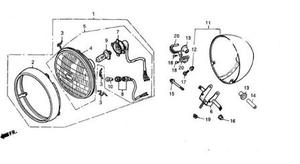 Optique DAELIM 125 VT