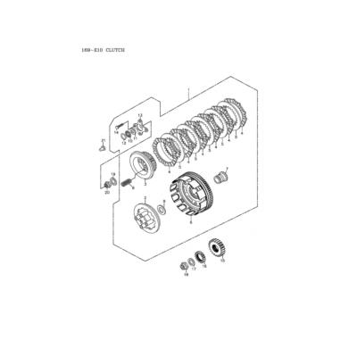 Embrayage Adly 400 XS 2013-2016
