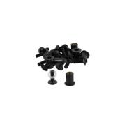 VIS ET ECROU BLACKWAY DE CARENAGE / BULLE NOIR M5 ( ENCASTRABLE) (PAR 10)