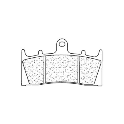Plaquettes de frein CL BRAKES 2255A3+ métal fritté