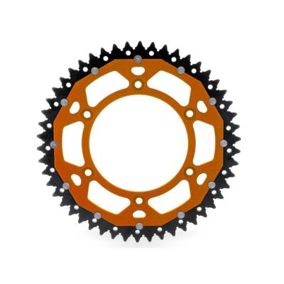 Couronne ART Bi-composant  Alu ultra-light KTM orange