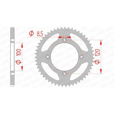 Couronne AFAM acier standard 38101 - BETA