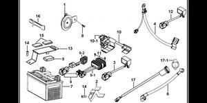 BATTERIE TGB TARGET 500
