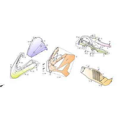 Face AV DAELIM 125 S3 TOURING